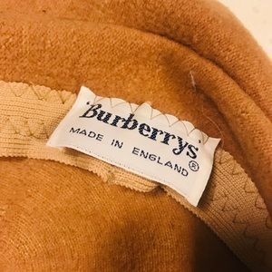 Burberry Camel Wool Hat
